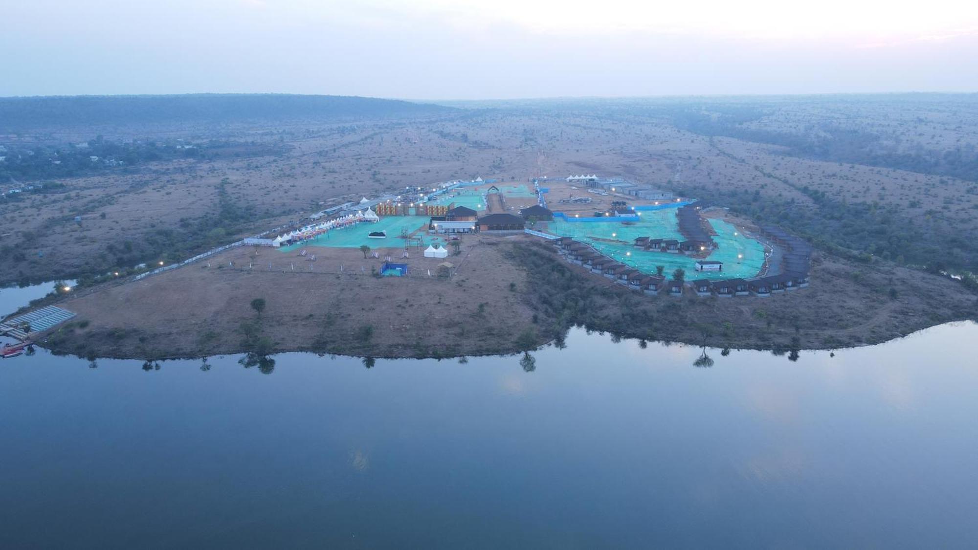 Hotel Gandhisagar Forest Retreat Gurla Esterno foto