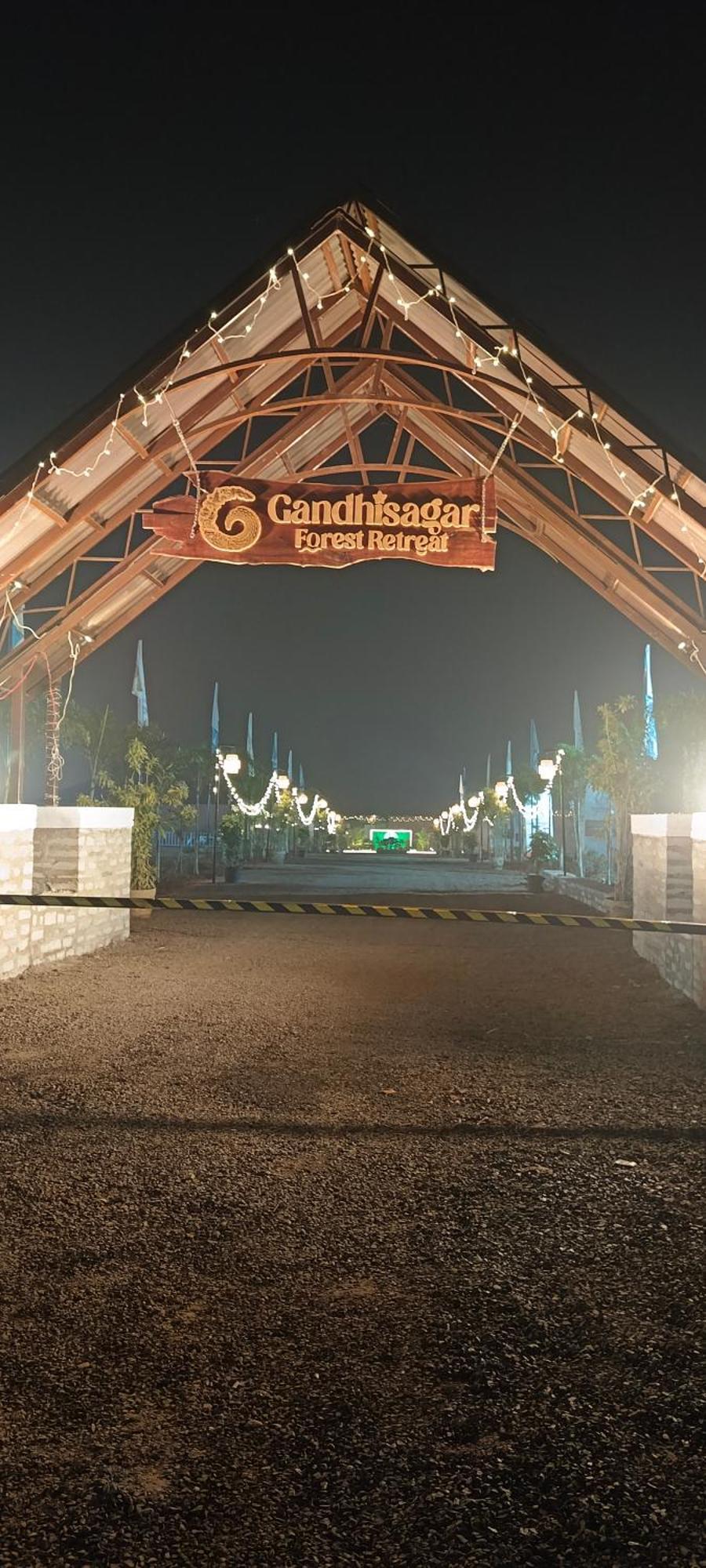 Hotel Gandhisagar Forest Retreat Gurla Esterno foto
